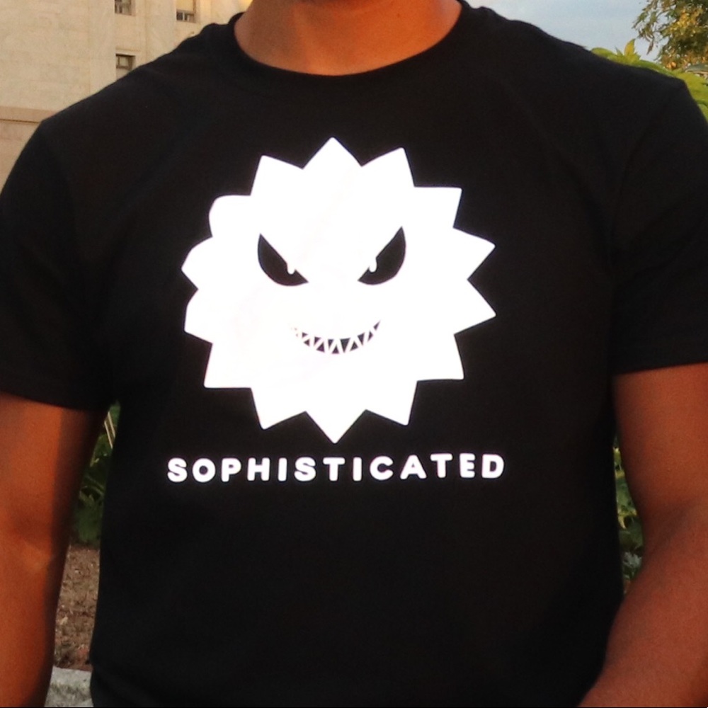 Black Reflective OG SOPHISTICATED Tee